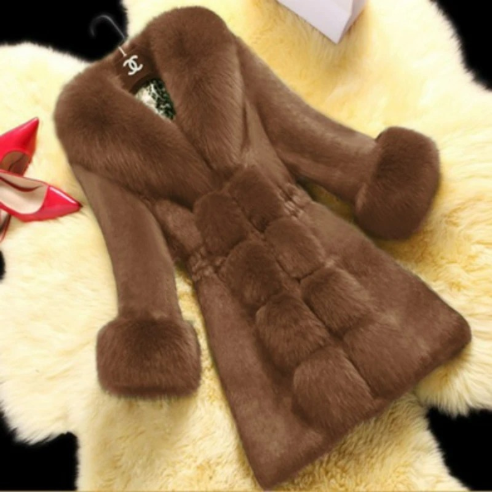 Lune London | Jacket with Fur Processing Stylish Women's Outerwear