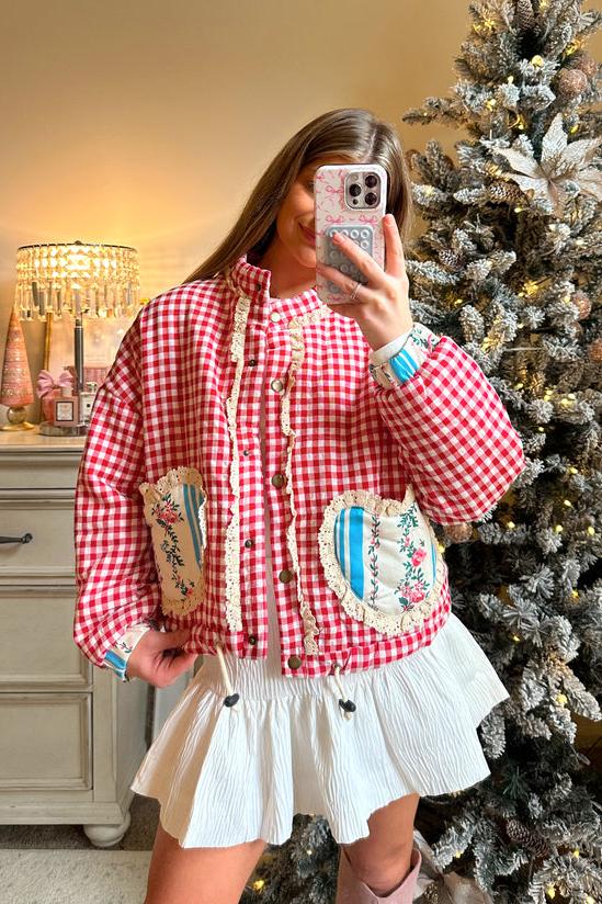 Lune London | Pink Heart Pocket Jacket