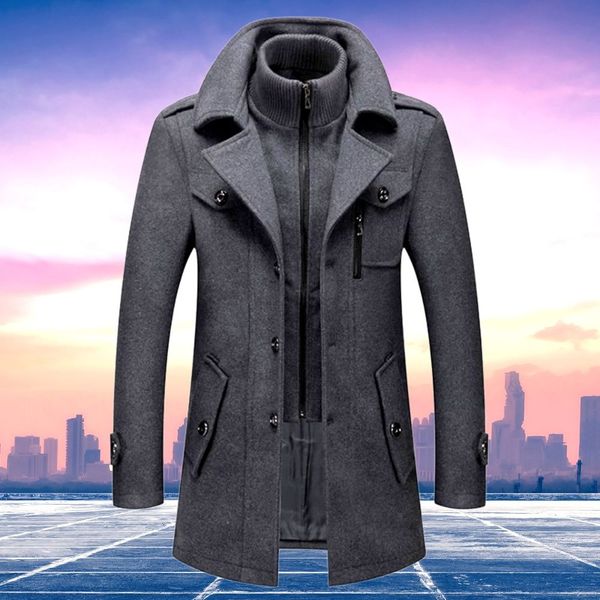 Chic und Stil | Elegant two-piece winter coat - Elegant office and leisure jacket