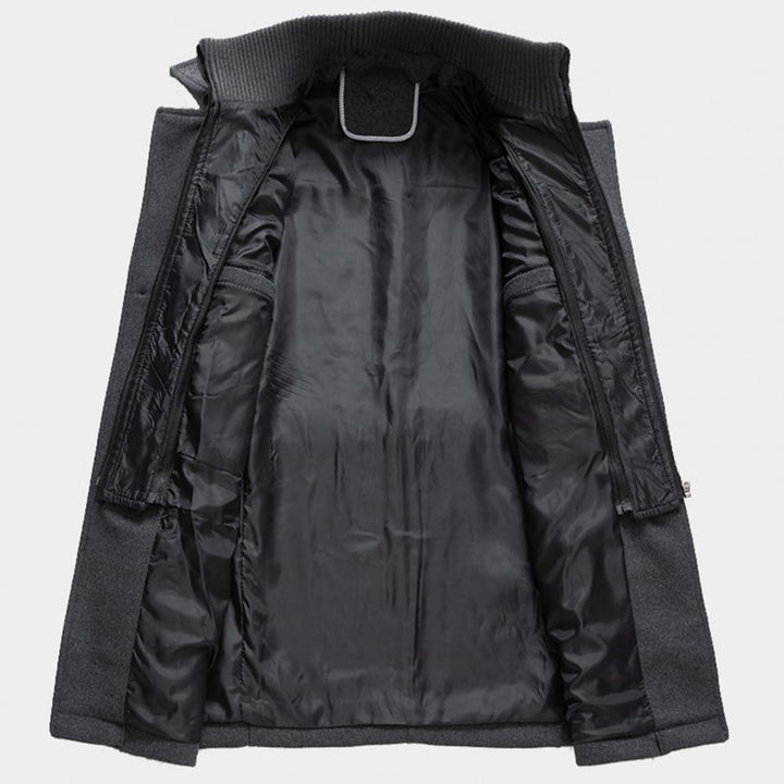 Chic und Stil | Elegant two-piece winter coat - Elegant office and leisure jacket