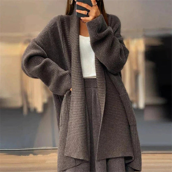 Lune London | Knit Knit Jacket Open Front Plus Size Knit Jacket