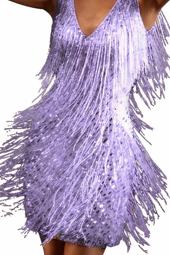 Lune London | Iridescent Fringe Dress