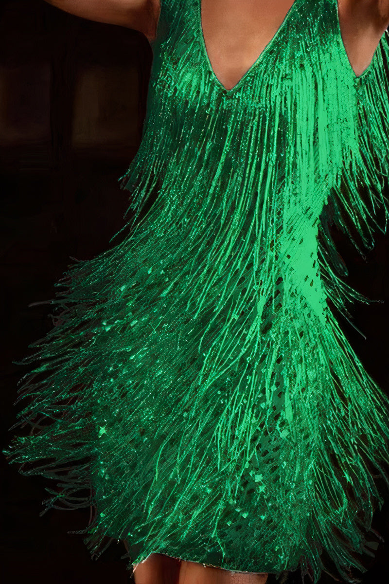 Lune London | Iridescent Fringe Dress