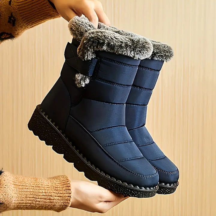 Lune London | Women's Plush Lined Knee-High Snow Boots