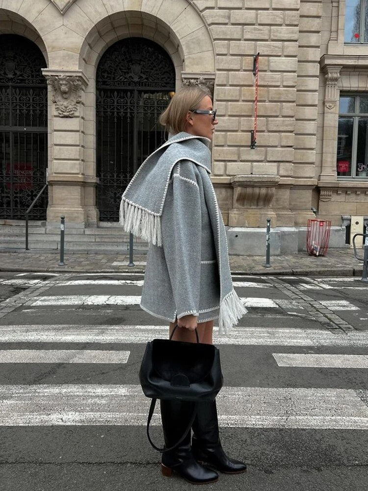 Lune London | Luxury Jacket with Scarf