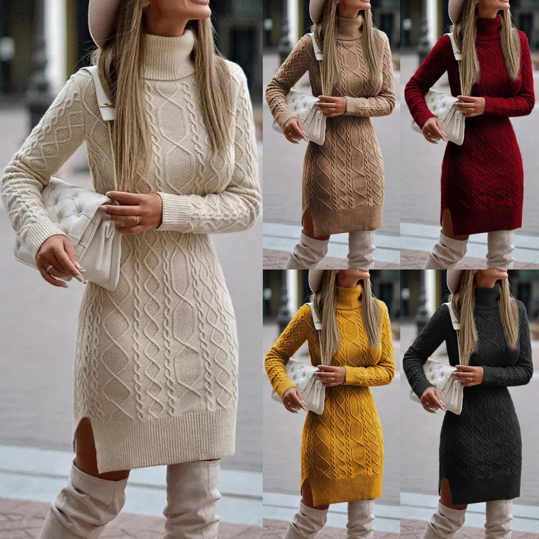 Lune London | Elegant autumn-winter knitted dress