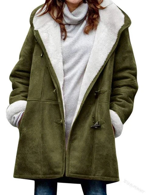 Lune London | Leisure jacket with fleece lining and hood