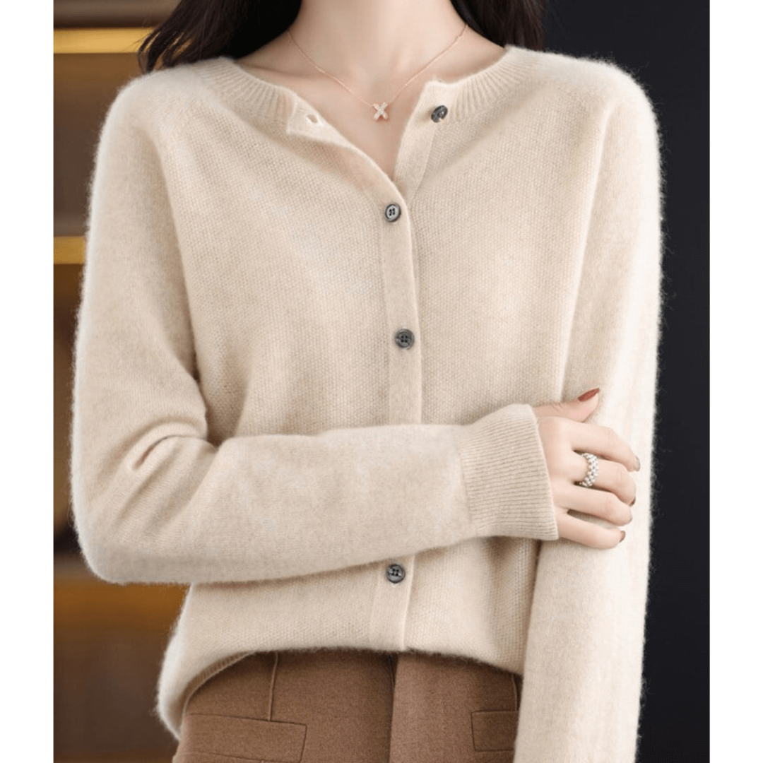 Lune London | Cardigan avec boutons - Sweatshirt intemporel