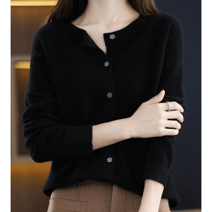 Lune London | Cardigan avec boutons - Sweatshirt intemporel