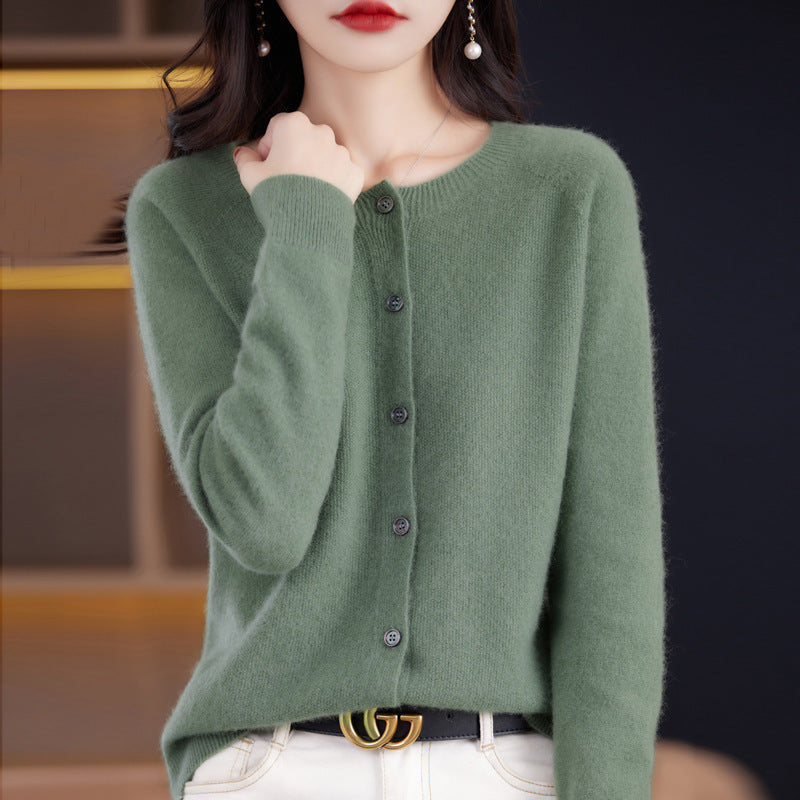 Lune London | Cardigan avec boutons - Sweatshirt intemporel