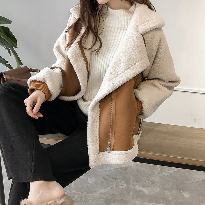 Lune London | Fleece Jacket - Comfortable Roll-Up Jackets