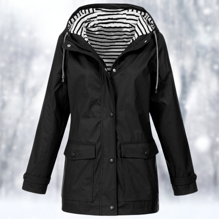 Lune London | Waterproof hooded rain jacket - Functional outerwear