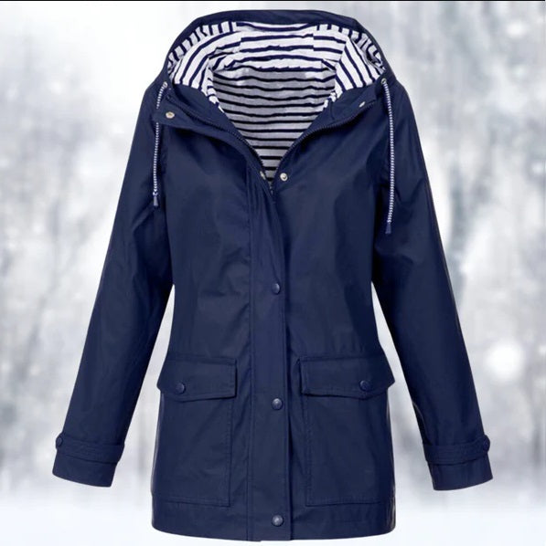 Lune London | Waterproof hooded rain jacket - Functional outerwear