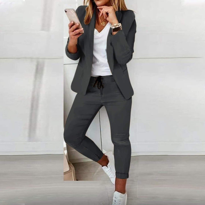 Lune London | Blazer Femme - Moderne - Confortable et polyvalent - Parfait pour le travail et pour sortir le soir