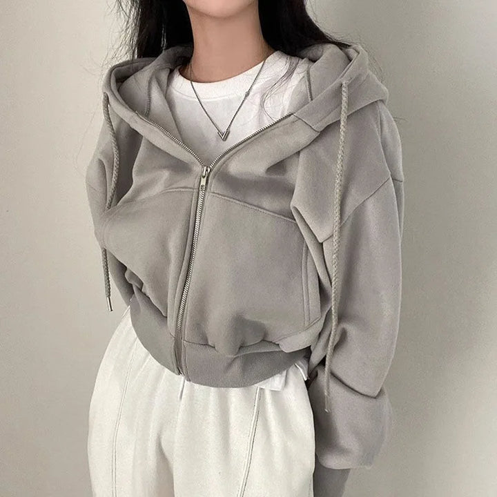 Lune London | Flannel shirt with hood - Warm and comfortable fleece blouse for casual days