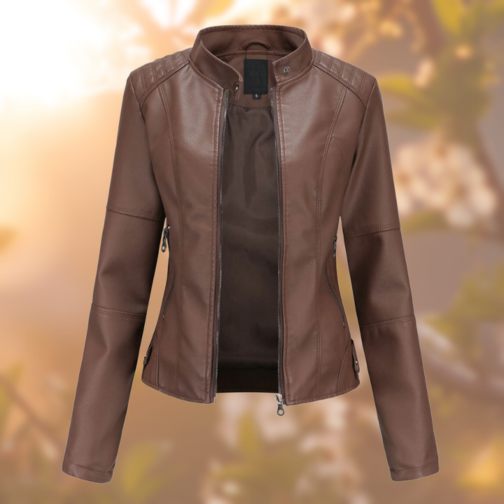 Lune London | Elegant Leather Jacket for Women