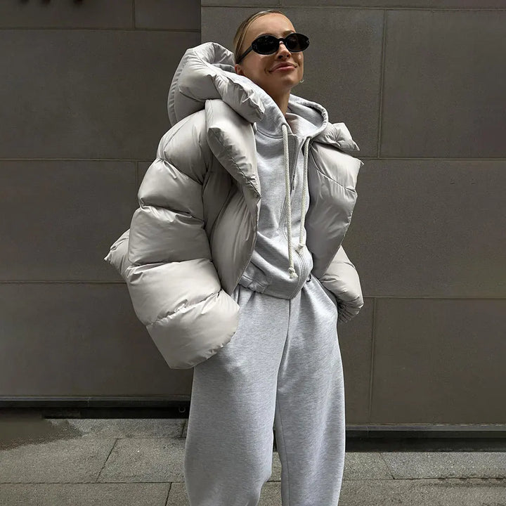 Lune London | Parka - Longue veste d'hiver pour femmes avec manches longues