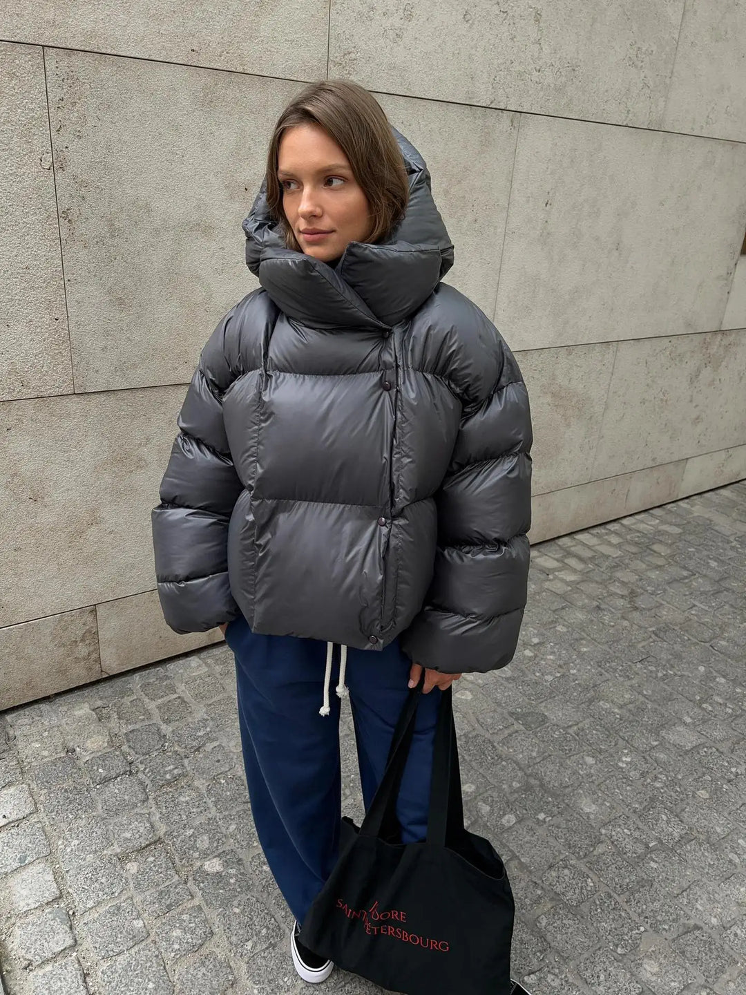 Lune London | Parka - Longue veste d'hiver pour femmes avec manches longues