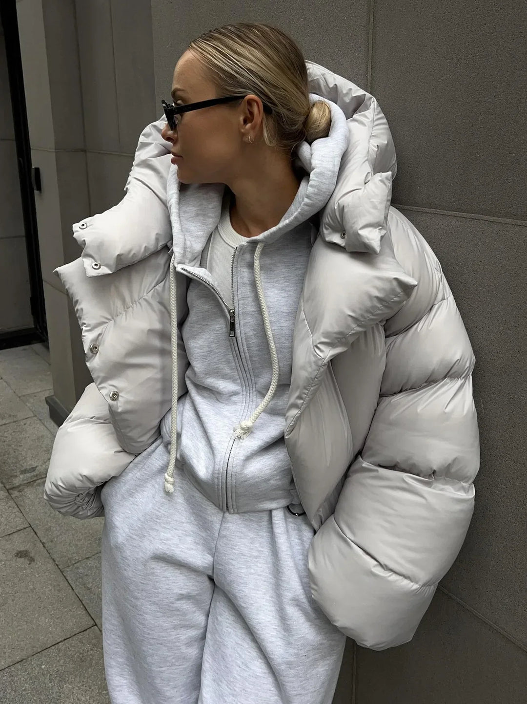 Lune London | Parka - Longue veste d'hiver pour femmes avec manches longues