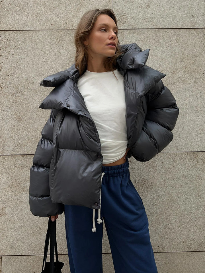Lune London | Parka - Longue veste d'hiver pour femmes avec manches longues