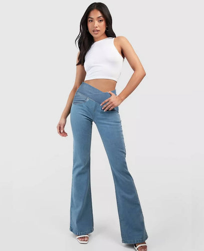Lune London | Jean extensible taille haute