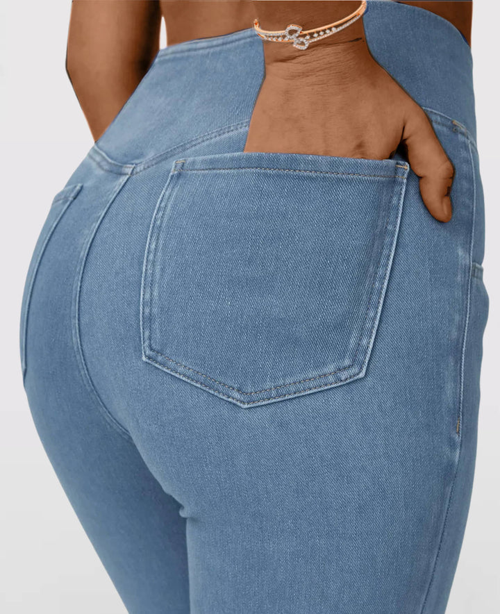 Lune London | Jean extensible taille haute