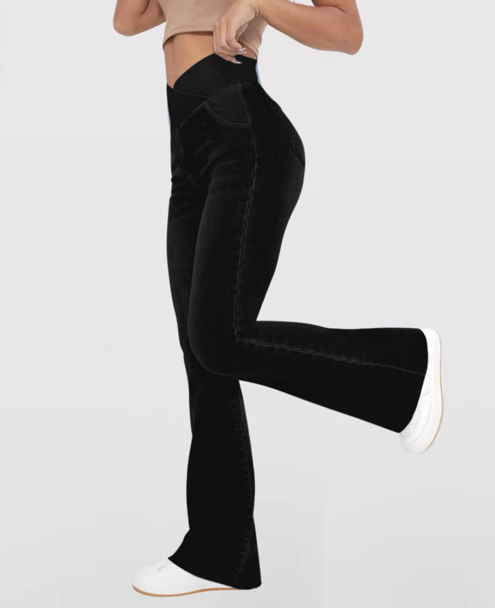 Lune London | Jean extensible taille haute
