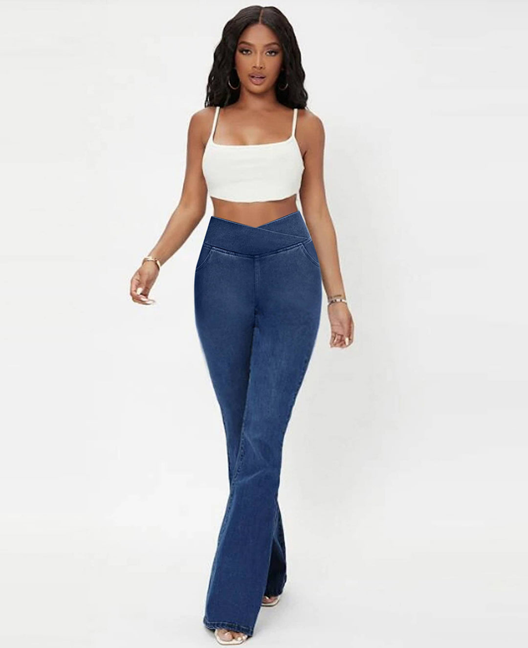 Lune London | Jean extensible taille haute