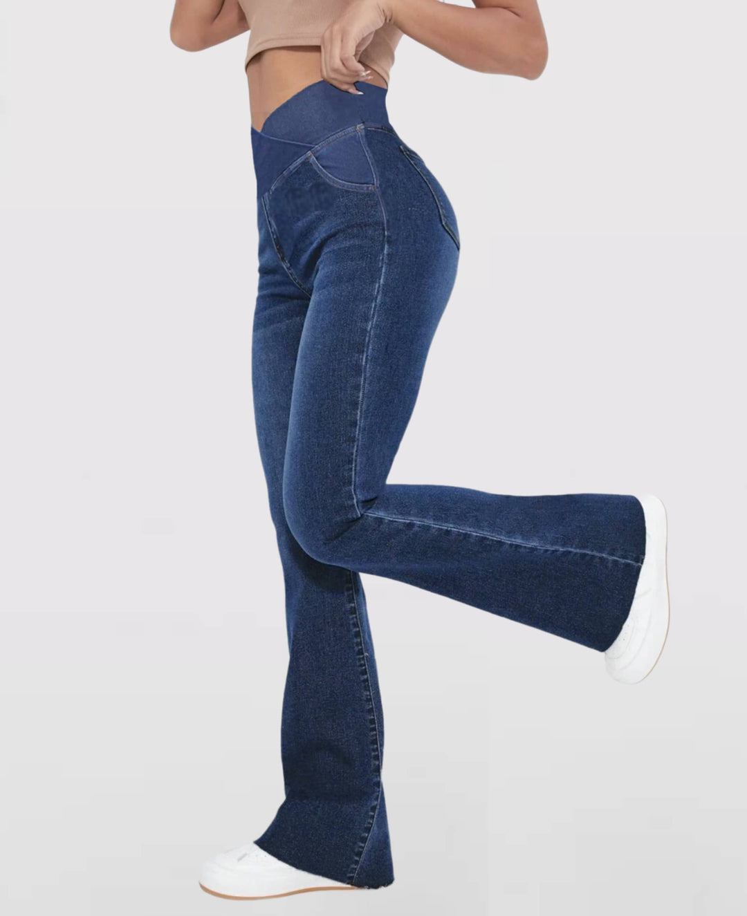 Lune London | Jean extensible taille haute