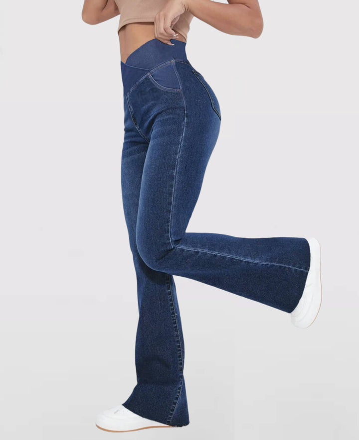 Lune London | Jean extensible taille haute