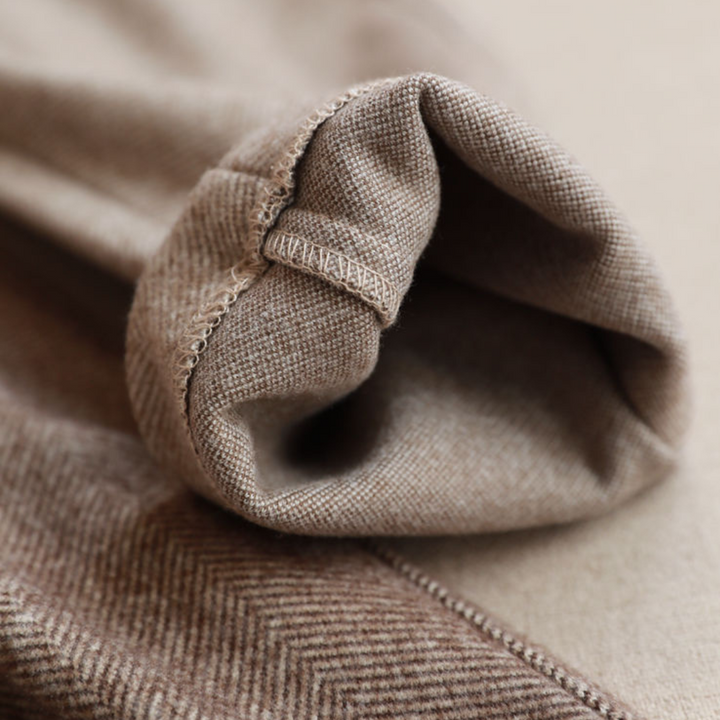 Lune London | Women's Pants with Herringbone Pattern for Versatile Clothing In All Seasons