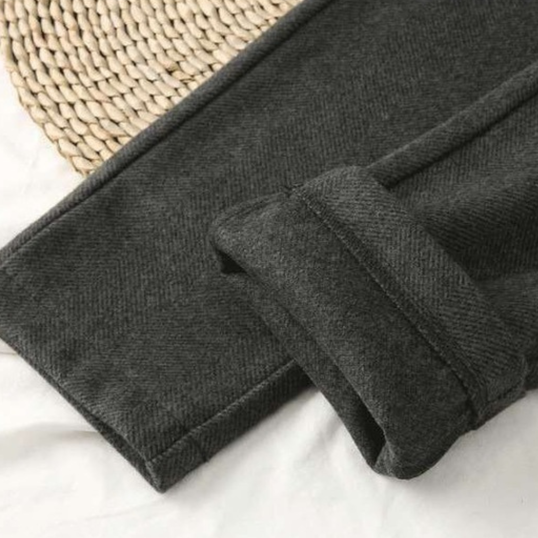 Lune London | Women's Pants with Herringbone Pattern for Versatile Clothing In All Seasons