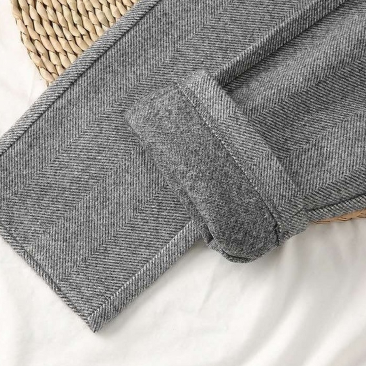 Lune London | Women's Pants with Herringbone Pattern for Versatile Clothing In All Seasons