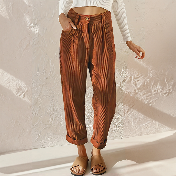 Lune London | Casual Cord Pants for Women