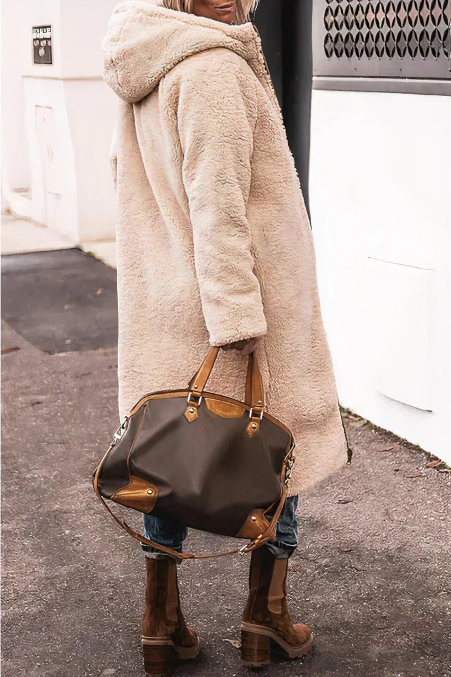 Chic Und Stil | Elegant Reversible Warm Parka