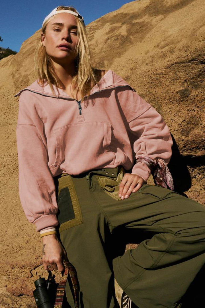 Lune London | With Pockets Hoodie Light Jacket - Crepe