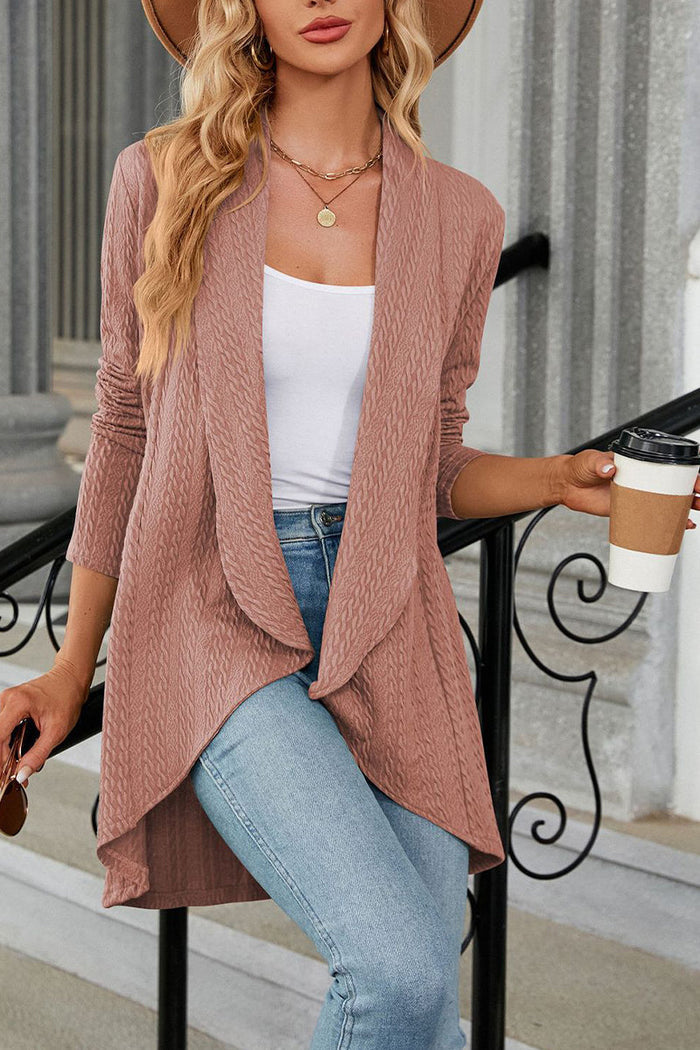 Lune London | Casual knit jacket with lapels