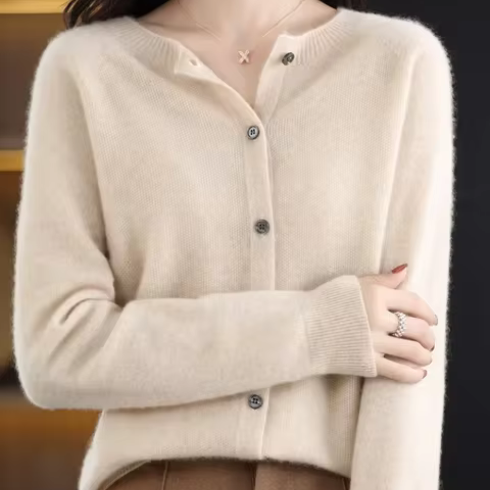 Lune London | Casual Cashmere Cardigan
