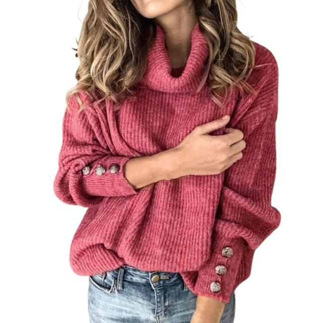 Lune London | Oversized Sweater with Turtleneck