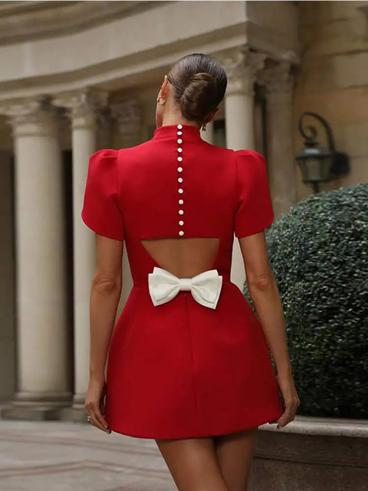 Lune London | Charming Mini Dress Embrace Timeless Elegance!