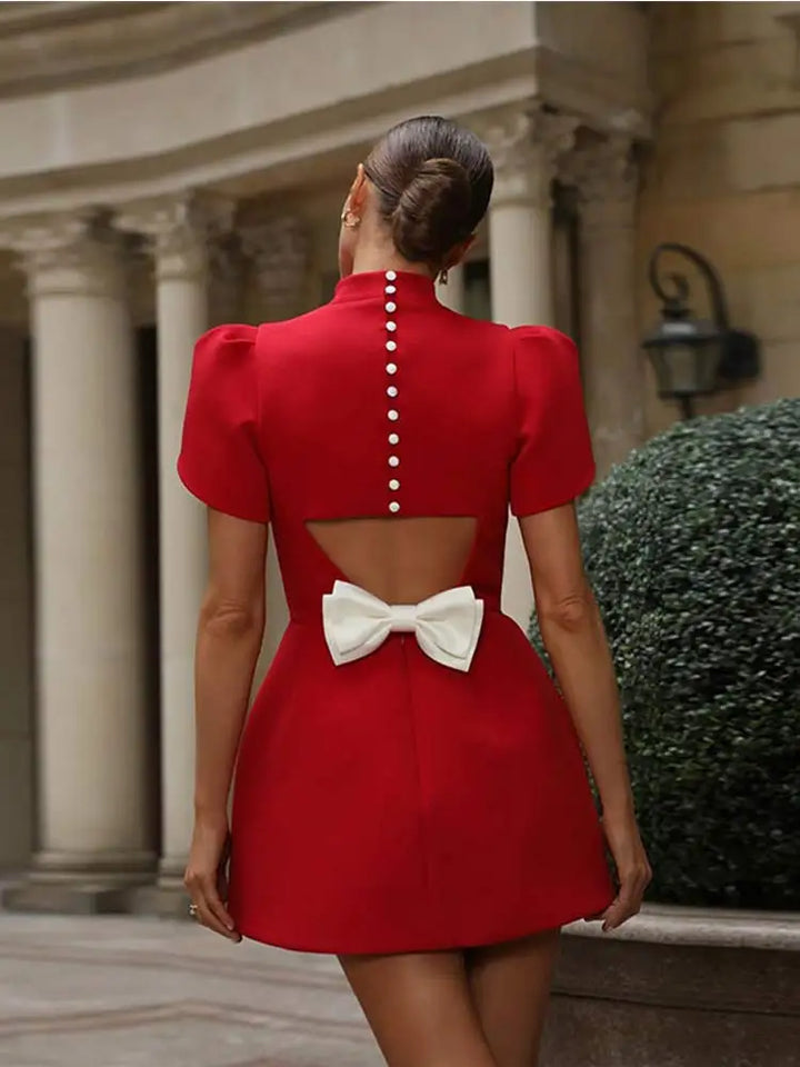 Lune London | Charming Mini Dress Embrace Timeless Elegance!