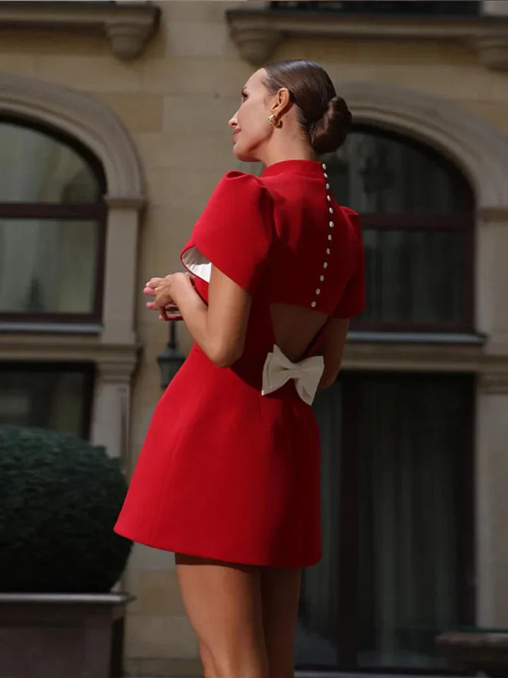 Lune London | Charming Mini Dress Embrace Timeless Elegance!