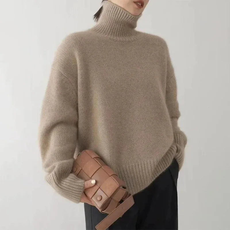 Lune London | Turtleneck Sweater - Women's Fashion