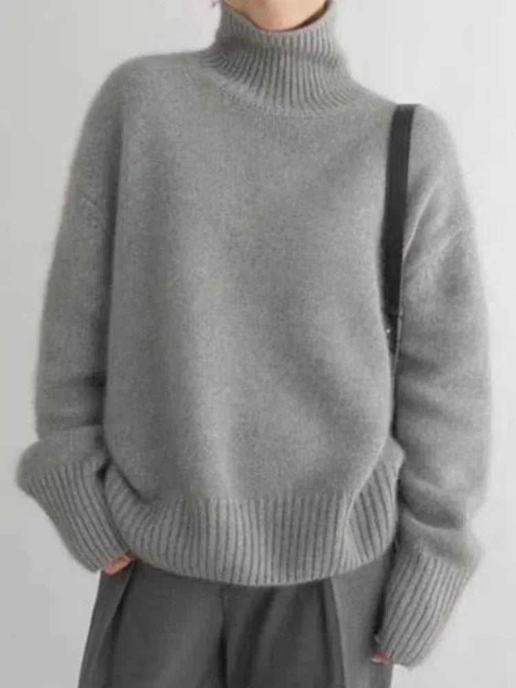 Lune London | Turtleneck Sweater - Women's Fashion