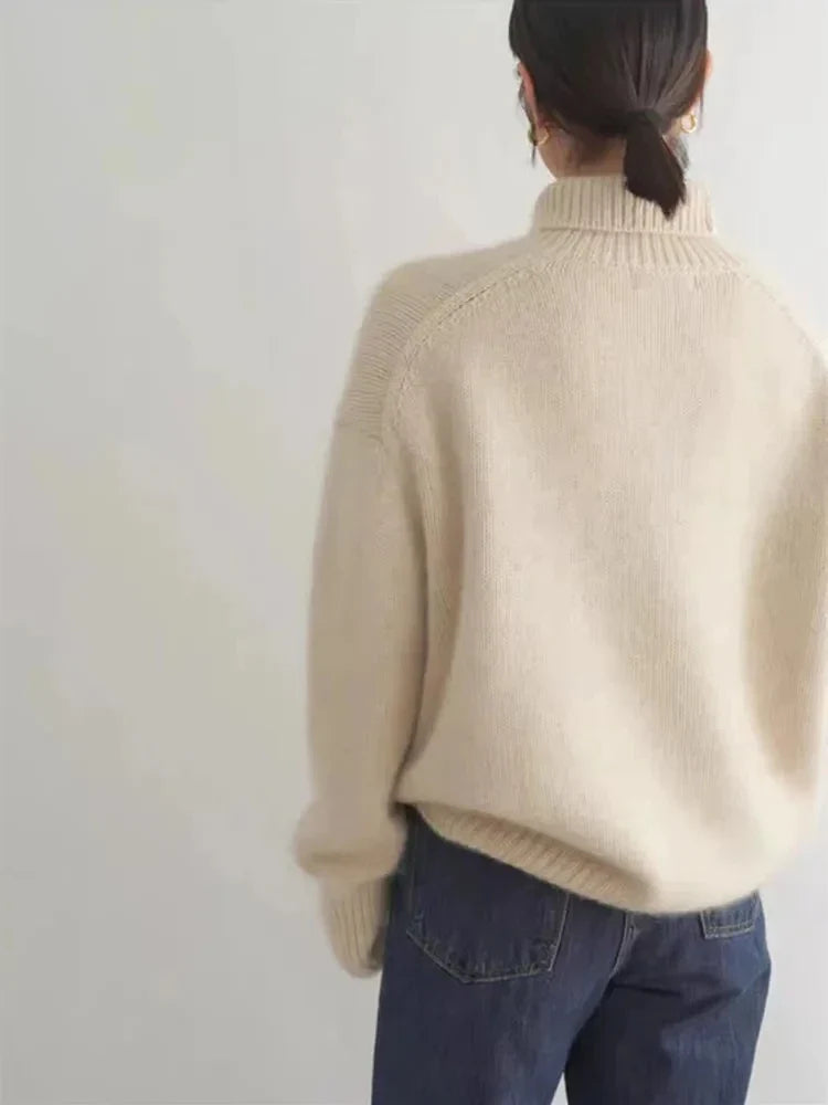 Lune London | Turtleneck Sweater - Women's Fashion