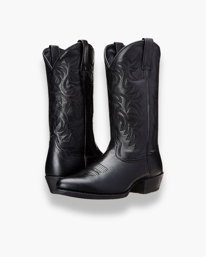 Lune London | Bottes cowboy femmes - Bottes western noires