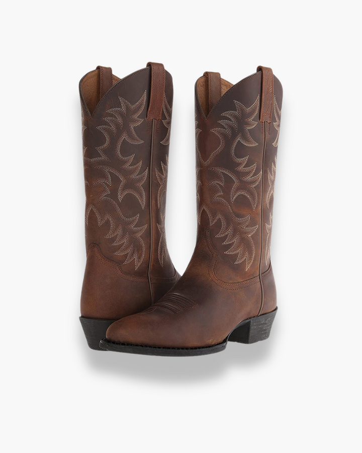 Lune London | Bottes cowboy femmes - Bottes western noires