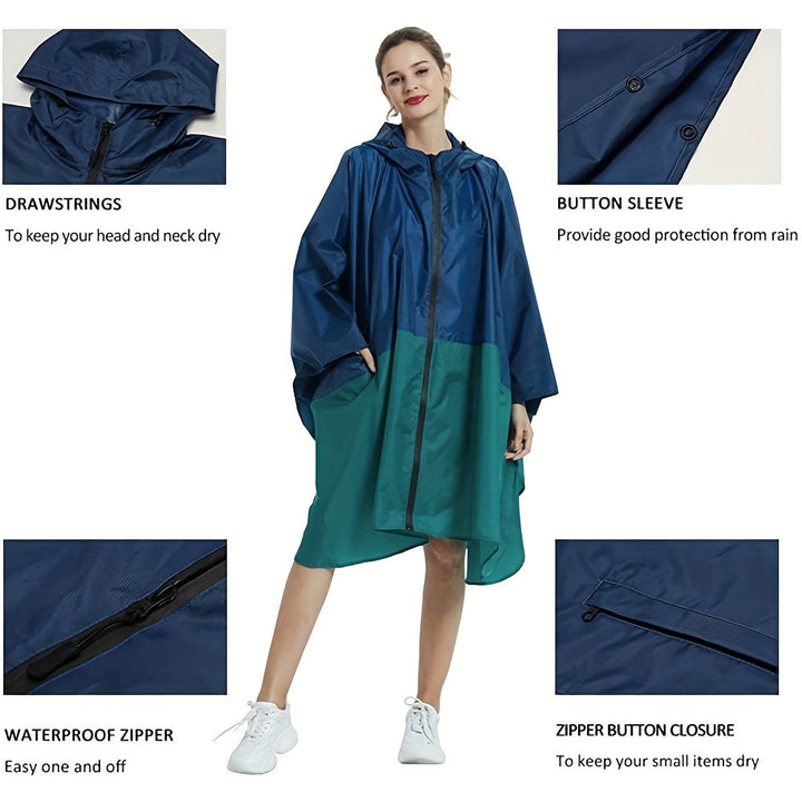 Lune London | Waterproof raincoat with hood - For rainy days and outdoor adventures