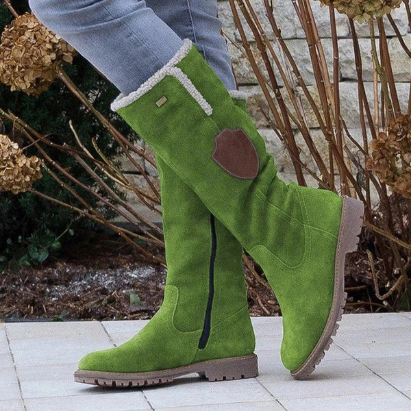 Lune London | Women's Suede Boots In Vintage Style