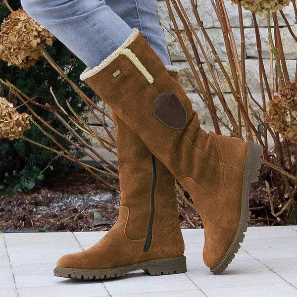Lune London | Women's Suede Boots In Vintage Style